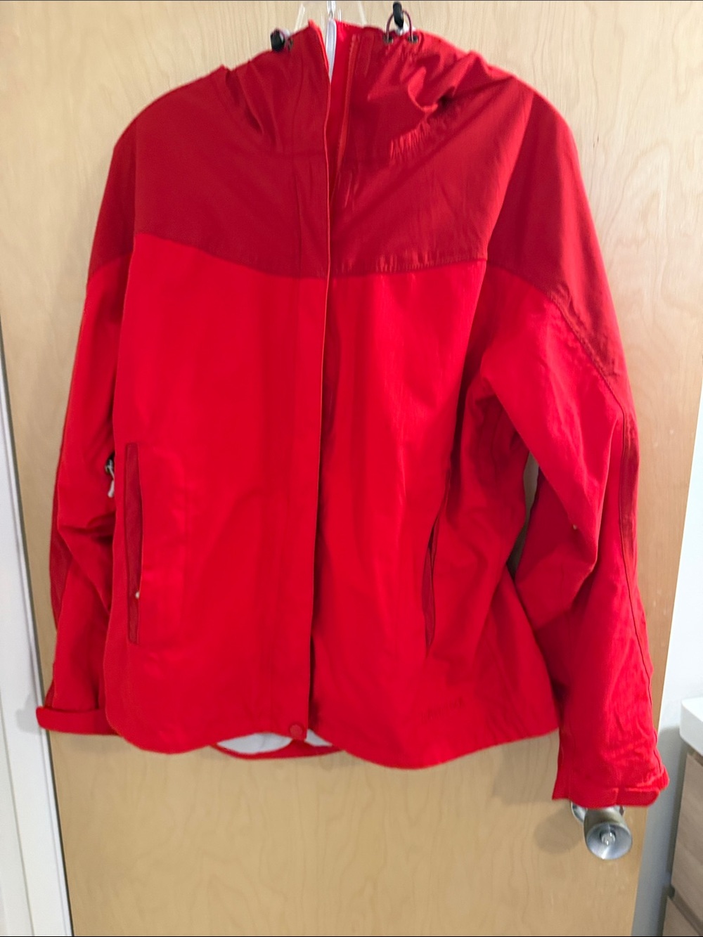 MARMOT | Jacket Precip Rain Jacket Red Large